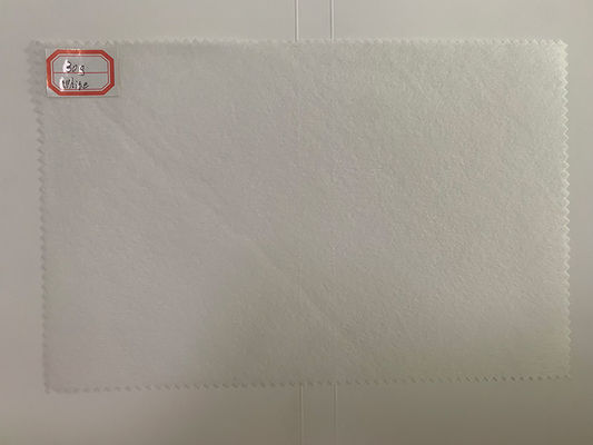 белая ткань Spunlace вискозы 50g и полиэстера Nonwoven для ткани хлопка, пусковых площадок, влажных обтирает